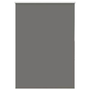 vidaXL Rullaverho Blackout harmaa 110x130 cm Kankaan leveys 105,7 cm
