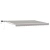 vidaXL Manuaalinen markiisin runko LED-valoilla 4,5 &times; 3,5 m
