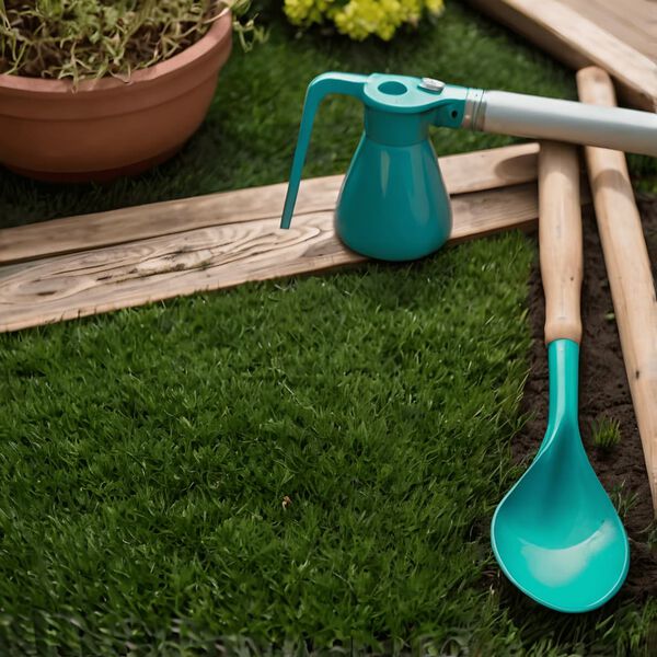 vidaXL Keinonurmi 1x5 m/20 mm vihreä