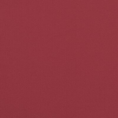 vidaXL Lavatyyny 60 x 60 x 12 cm viininpunainen kangas