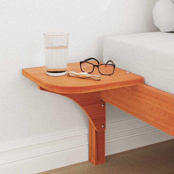 vidaXL S&auml;ngyn runko Vaha ruskea 100 x 200 cm Massiivinen m&auml;nty