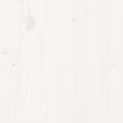 vidaXL Ulkorahi valkoinen 62x63,5x53,5 cm täysi mänty