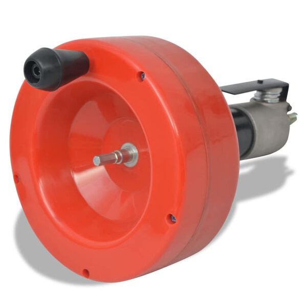 vidaXL Manuaalisesti/Poralla Käytettävä Putkenpuhdistaja 8 m