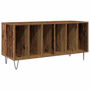 vidaXL Levykaappi Vanha puu 100 x 38 x 48 cm Tekninen puu