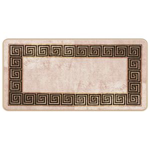 vidaXL Mattojuoksija MARSA Musta 50 x 100 cm Polyesteri ja PVC