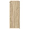 vidaXL Kenk&auml;kaappi Sonoman tammi 77,5 x 30 x 83,5 cm Tekninen puu