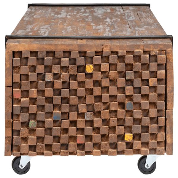 vidaXL Sohvap&ouml;yt&auml; 110x45x38 cm t&auml;ysi tiikki