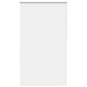 vidaXL Rullaverho Blackout valkoinen 125x210 cm Kankaan leveys 121,6cm