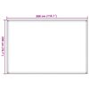 vidaXL Telttamatto 200x300 cm antrasiitti