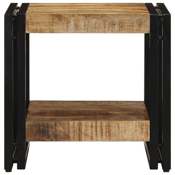 vidaXL Sohvapöytä Ruskea 40 x 40 x 38 cm Kiinteä mango puu