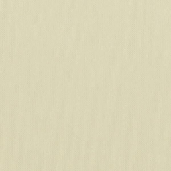 vidaXL Parvekkeen suoja kerma 90x500 cm Oxford kangas