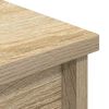 vidaXL Kaappi Sonoma-tammi 50x35x180 cm tekninen puu