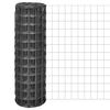 vidaXL Euro-aita ter&auml;s 25x1,2 m harmaa