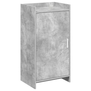 vidaXL Kenk&auml;kaappi ovella Betoninharmaa 48 x 36 x 92 cm Tekninen puu