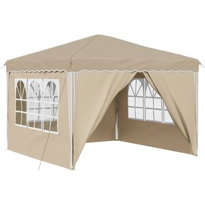 vidaXL Pop-up Juhlateltta 288 x 288 x 245 cm Kerma Oxford-kangas