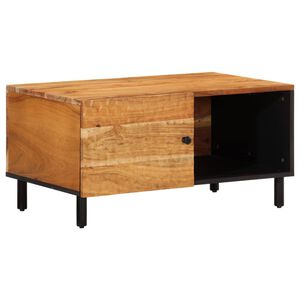vidaXL Sohvap&ouml;yt&auml; 80x50x40 cm t&auml;ysi akasiapuu