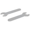 vidaXL Kiintoavain 2 kpl Hopea 10 mm Rauta