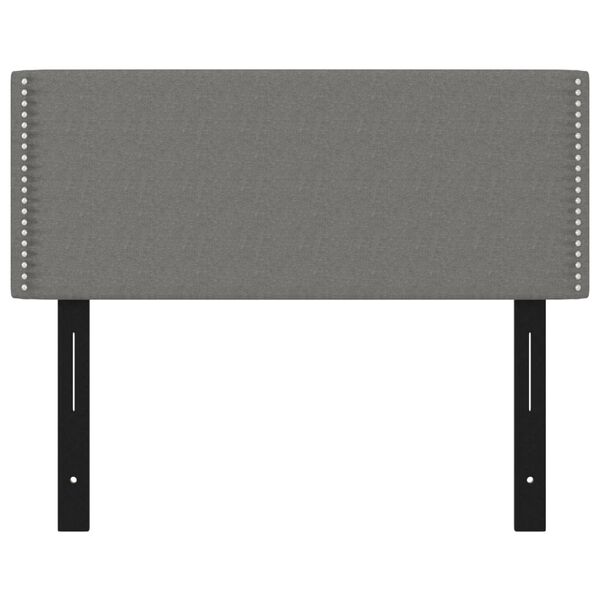 vidaXL P&auml;&auml;tylevy tummanharmaa 100x5x78/88 cm kangas