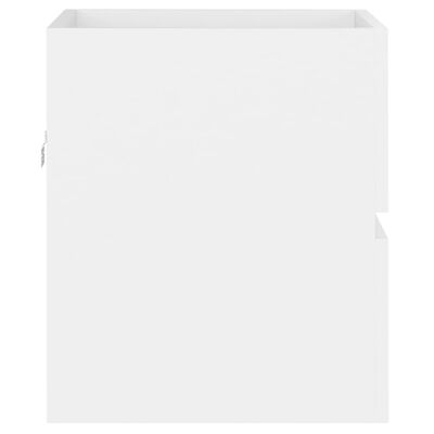 vidaXL Allaskaappi valkoinen 41x38,5x45 cm lastulevy