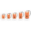 vidaXL Kuivapussi oranssi 30 l PVC