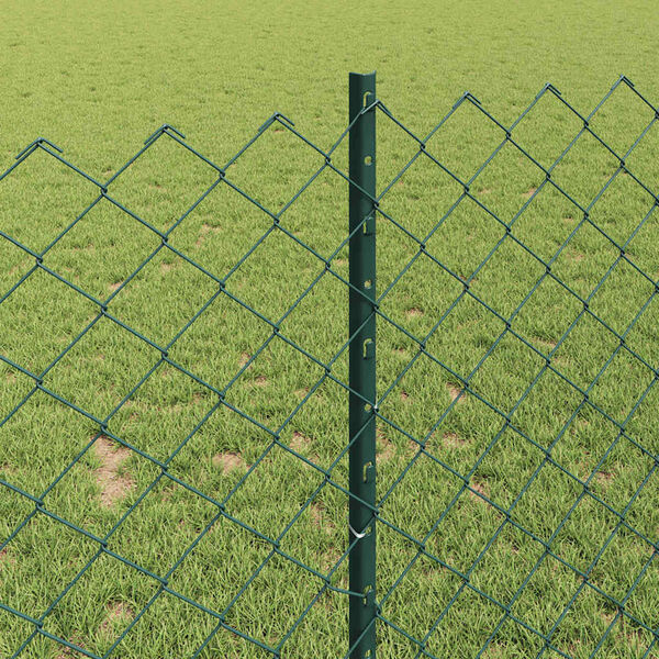 vidaXL Aita ja Tuki Vihre&auml; 1 x 25 m Ter&auml;s