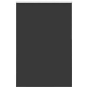 vidaXL Rullaverho Blackout Musta 165x230 cm Kankaan leveys 161,6 cm