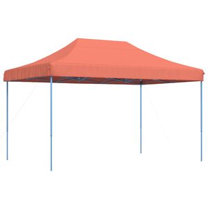 vidaXL Taitettava pop-up juhlateltta terrakotta 440x292x315 cm