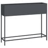 vidaXL Kohotettu puutarhakasvi Antrasiitti 100 x 26 x 82 cm Ter&auml;s