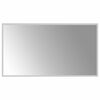 vidaXL LED kylpyhuonemirror L&auml;pin&auml;kyv&auml; 90 x 50 cm karkaistu lasi