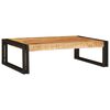 vidaXL Kylpyhuoneshelf Ruskea 80 x 50 x 23 cm Kovan karkean mangopuun