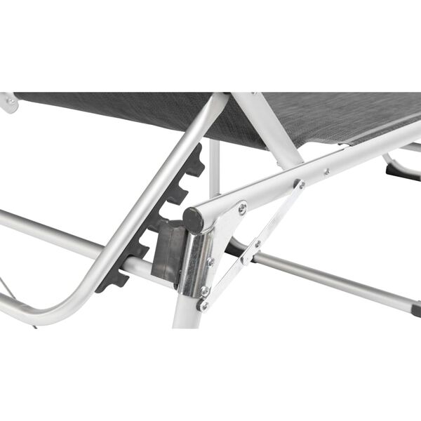 Outwell Kokoontaitettava tuoli Victoria mustaharmaa