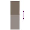 vidaXL Rullaverho Blackout kahvi 50x150 cm Kankaan leveys 45,7 cm
