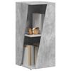 vidaXL Sivuhylly Betoni Harmaa 33 x 32 x 70,5 cm Tekninen puu