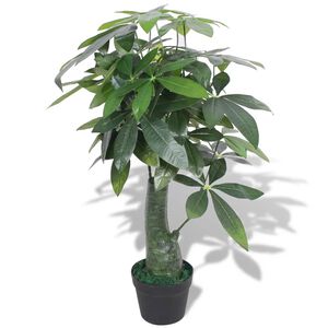 vidaXL Tekokasvi ruukulla kastanjasutipuu 85 cm vihre&auml;
