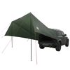 vidaXL Ajoneuvoaukko katolla Armyn vihre&auml; 518 x 580 x 215 cm