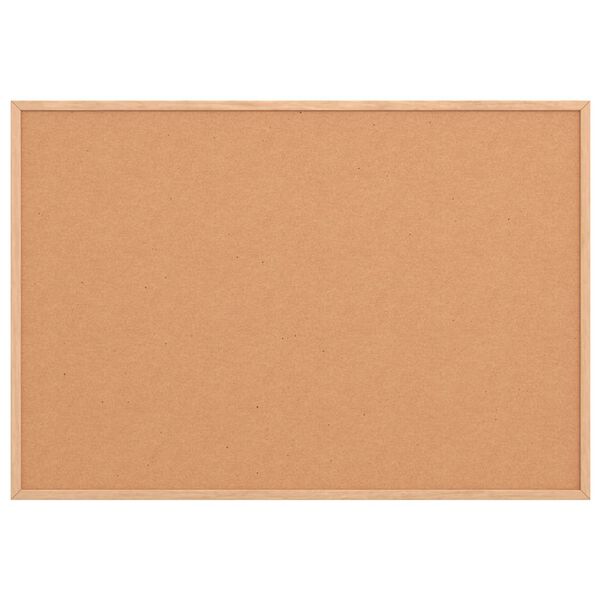 vidaXL Korkkitaulu t&auml;ysm&auml;ntypuisella kehyksell&auml; 80x55 cm