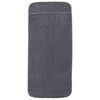 vidaXL Rantapyyhkeet 2 kpl antrasiitti 60x135 cm kangas 400 GSM