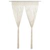 vidaXL Macrame verho 140x240 cm puuvilla