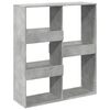 vidaXL Huoneenjakaja betoninharmaa 100x33x115 cm tekninen puu