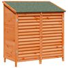 vidaXL Puutarhasuoja Ruskea 106 x 56 x 113,5 cm S&auml;teisen kuusipuu