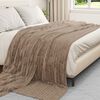 vidaXL Heittoviltti Camel 270 x 240 cm Fleese