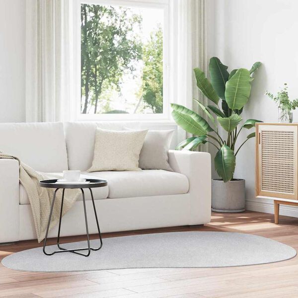 vidaXL Alue matot HUARTE Harmaa 140 x 200 cm Polyesteri