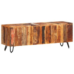 vidaXL TV-taso 110x30x40 cm kierr&auml;tetty t&auml;yspuu