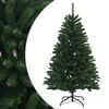 vidaXL Salkomallinen tekoinen joulukuusi 120 cm Polyvinyylikloridi