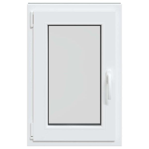 Kellari-ikkuna RISOR Antrasiitti 50 x 75 cm PVC ja lasi