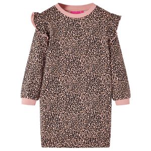 vidaXL Lasten collegepaita mekko keskipinkki 92