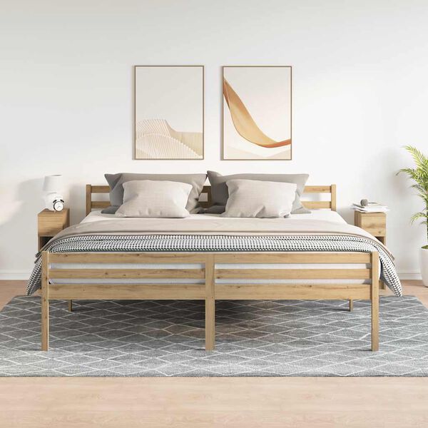 vidaXL y&ouml;p&ouml;yt&auml;kaapit laatikolla 2 kpl k&auml;sity&ouml;l&auml;inen tammi 20x36x60 cm