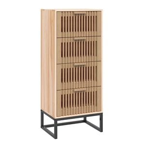vidaXL Kaappi 40x30x95 cm tekninen puu