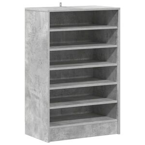 vidaXL Kenk&auml;kaappi betoninharmaa 60x35x92 cm tekninen puu