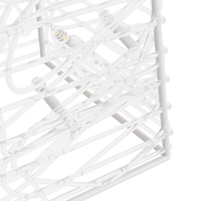 vidaXL LED-koristevalokartiosarja kylmä valkoinen akryyli 30/45/60 cm